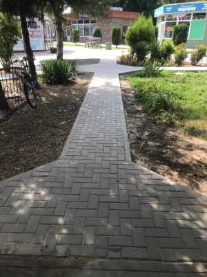 Укладка тротуарной плитки в Таганроге