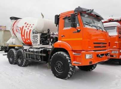 Автобетоносмеситель на шасси КАМАЗ 43118-3011-48