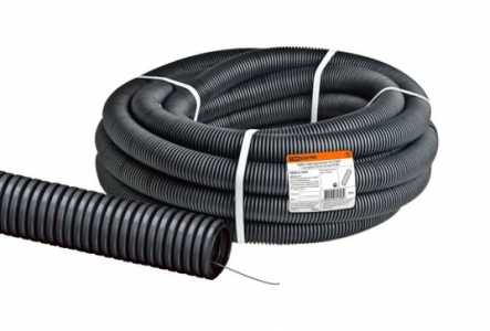 Гофра 25мм 400 м черная