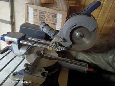 Пила торцевая реечная Metabo KGS216,5000оборотов.D-49616