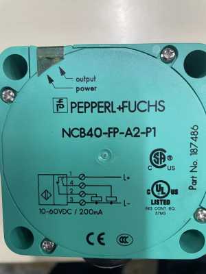 Индуктивный датчик Pepperl Fuchs NCB40-FP-A2-P1.