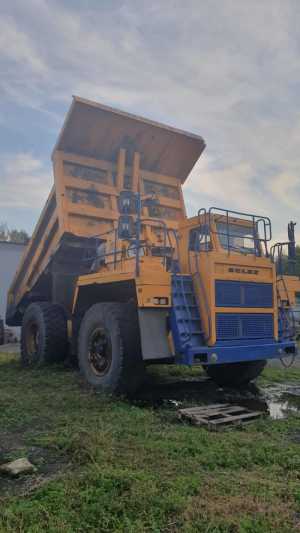 Карьерный самосвал БЕЛАЗ - 7555Е