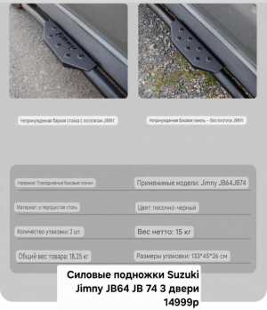 ������ Suzuki Jimny JB64/JB74 ��� �����