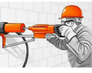 Алмазное бурение, сверление отверстий