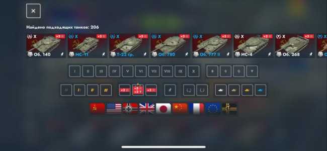 ������ ������� Tanks Blitz