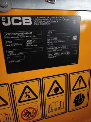 ������ ����������-��������� JCB 1CX