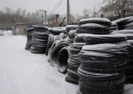 ПНД труба в бухтах остаток