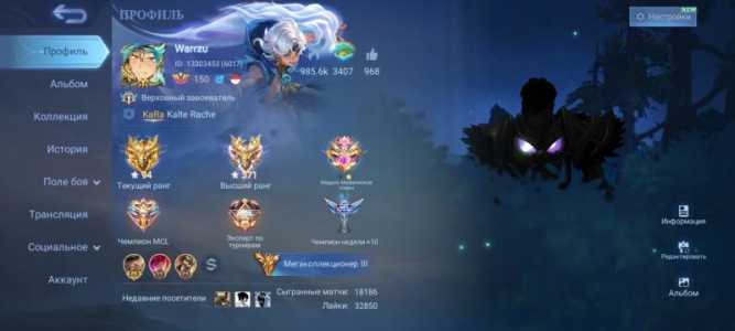 аккаунт жирный млбб