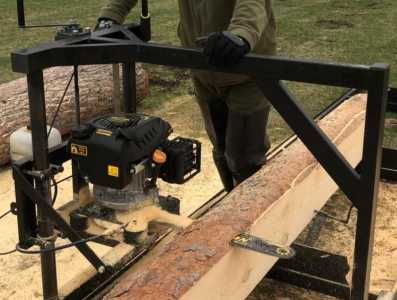 Шинная мини пилорама