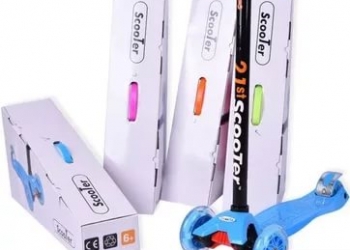 Самокат скутер 21St трехколесный