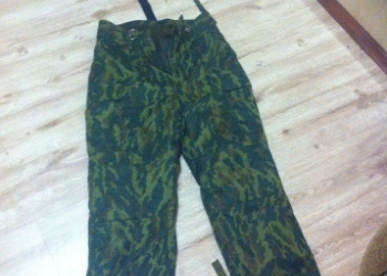 штаны ватные армейские