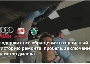 VW AUDI Skoda SEAT проверка истории по базе дилера
