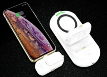Внешний портативный аккумулятор для смартфона (Комплект 4 + 1 станция)