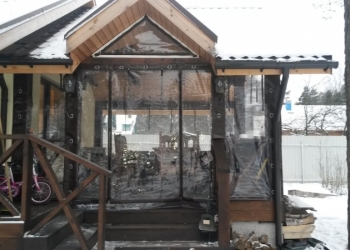 Мягкие окна СПб из ПВХ плёнки