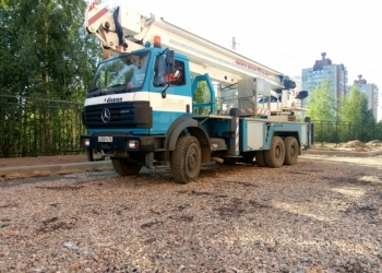 Сдам в аренду автовышки 22,28,32,45 м телескопы