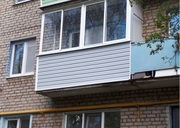 Остекление балконов и лоджий, окна ПВХ
