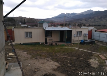 Времянка, домик 45 м2, все удобства, самовывоз из Щебетовки