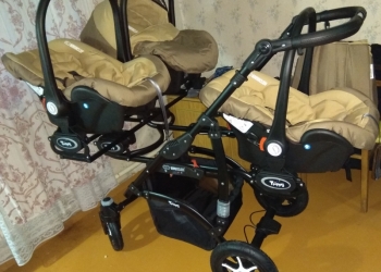 Детская коляска для тройни Babyactive Trippy 3in1