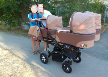 Детская коляска для тройни Babyactive Trippy 3in1