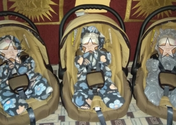 Детская коляска для тройни Babyactive Trippy 3in1