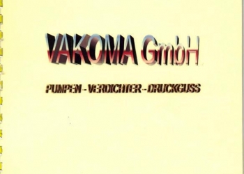 Насос вакумно поршневой Vakoma Gmbh