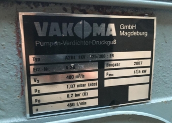 Насос вакумно поршневой Vakoma Gmbh