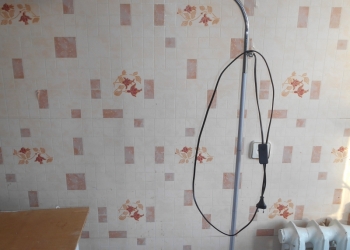 Торшер металлический