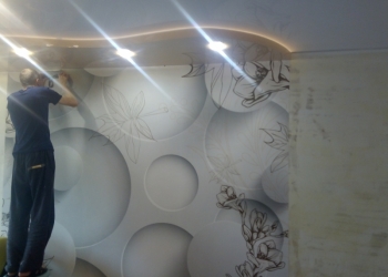 ПРОФЕССИОНАЛЬНО наклеим обои всех видов .