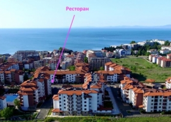 Действующий ресторан на морском побережье Болгарии