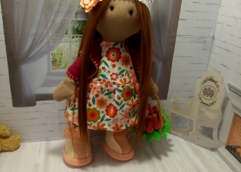 Кукла интерьерная