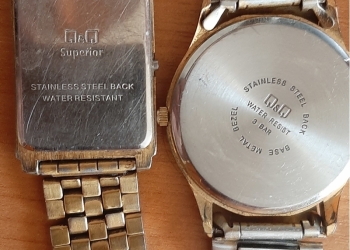 Часы Q&Q бу. Работают 50%50.