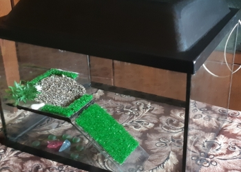 Продаю новый аквариум для красноухих черепах.