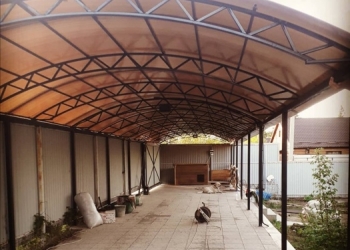 Навес поликарбонат