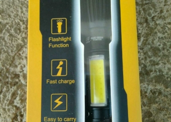 Аккумуляторный фонарь YY-545-COB c зарядкой USB