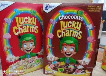 Lucky charms американские хлопья