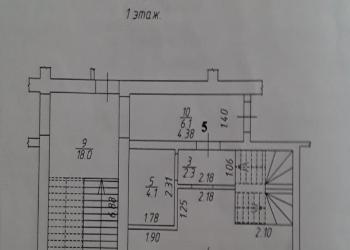 3-к квартира, 76 м2, 1 эт.