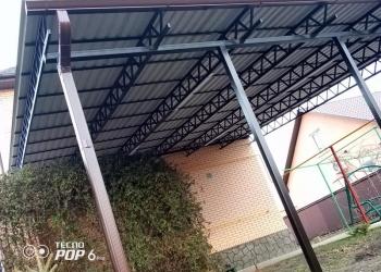 Навесы ,ворота,ангары