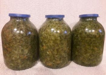 Щи серые рубленые