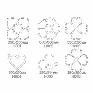 Шаблоны для менажниц