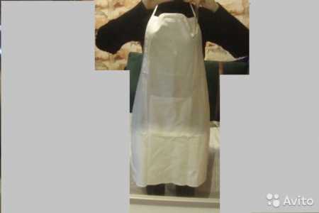 Белый фартук