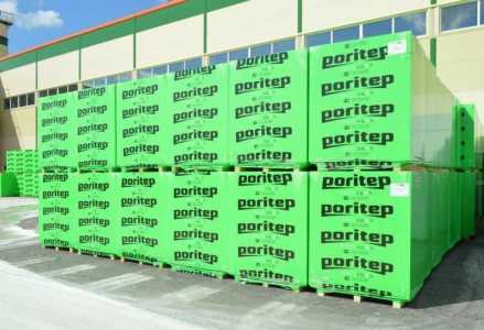 Газосиликатные блоки газобетон Poritep