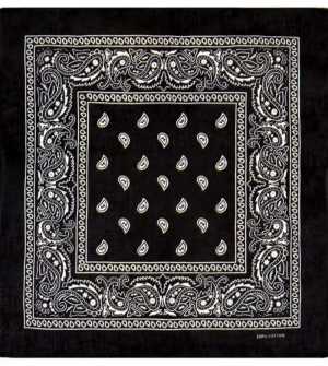 Бандана черная