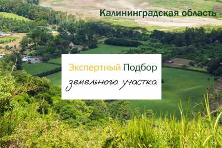 Экспертный подбор земельного участка