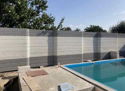 забора из 3д бетона