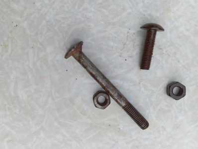 Болт мебельный М 8 х 80 М 8 х 30 гайка М 8