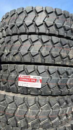 Øèíà Koryo 315/80R22.5 KR700 22PR
