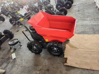 Самоходая грузовая тележка(dumper)на колесах