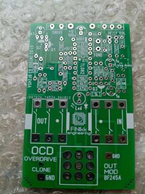 PCB платы OCD и JHS mids