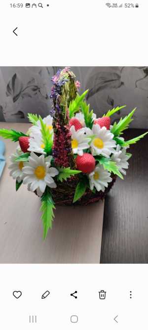 Букеты из мыла ручной работы.