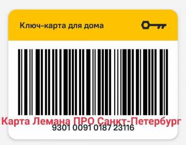 Карта Лемана ПРО Санкт-Петербург